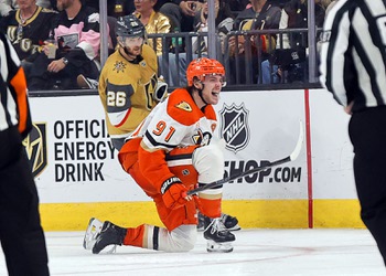 Golden Knights Fall to Ducks in Game 2