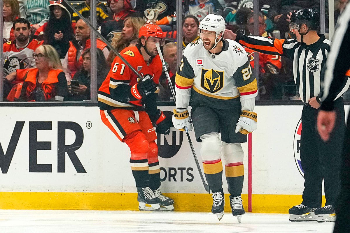 Golden Knights lived on their penalty kill before the Ducks finally made them pay
