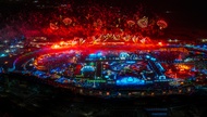 Paul Oakenfold, the pioneering electronic music DJ and producer, looked out over the Electric Daisy Carnival grounds from a private box atop the Las Vegas Motor Speedway grandstand.