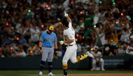 DJ Pauly D and Nick Carter threw out the first pitches, UFC announcer Bruce Buffer handled the pregame introductions and A’s legend Rollie Fingers bellowed “play ball.” The pageantry made ...