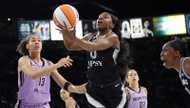 Jackie Young’s best game of the season came in the biggest game of the season so far, but it still ended in heartbreak for the Las Vegas Aces.


