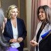 Photo: Nevada Senate Majority Leader Nicole Cannizzaro, l