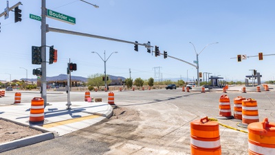 Las Vegas road construction projects reach key milestones
