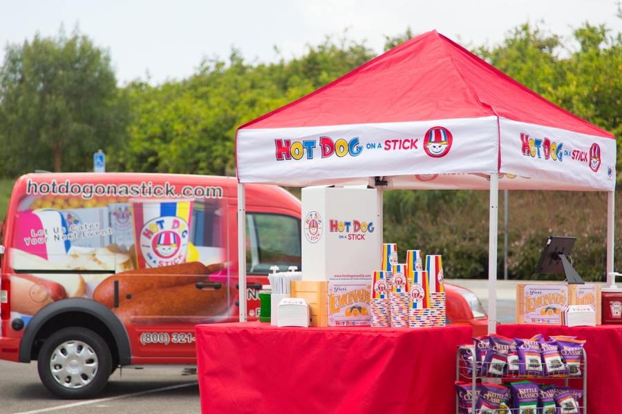 Amazing Brands is targeting the Las Vegas Strip for a potential flagship location for Hot Dog on a Stick.