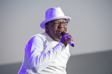 Bobby Brown performs in concert in 2014. The R&B star brought his catalog of hits to the Pearl Theater at the Palms on Saturday, July 11,&nbsp;2026.