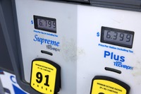 Gas prices in Nevada kept climbing this week, with the statewide average for a gallon of regular gasoline rising 14 cents to $4.69, according to AAA’s weekly fuel report.

