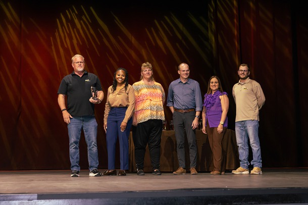 The Korte Company receives the Civil Project of the Year Award at the 2026 NCA Contractor of the Year Awards Thursday July 23, 2026.