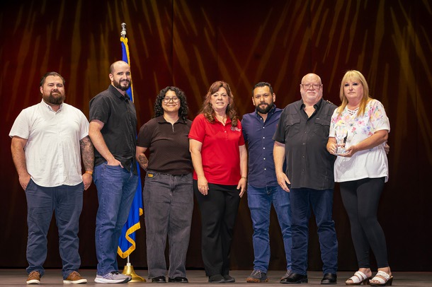 Trinity Land Surveying receives Professional Service Firm of the Year at the 2026 NCA Contractor of the Year Awards Thursday July 23, 2026.