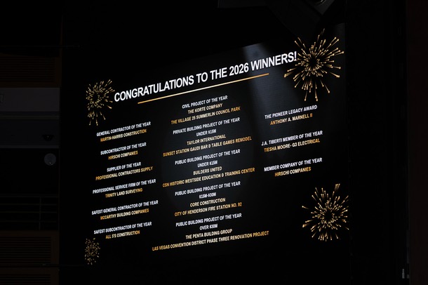 The 2026 NCA Contractor of the Year Awards at Virgin Hotels Las Vegas Thursday July 23, 2026.