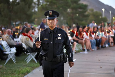 Vigil For Metro Police Officer Austin&nbsp;Abdelnabi
