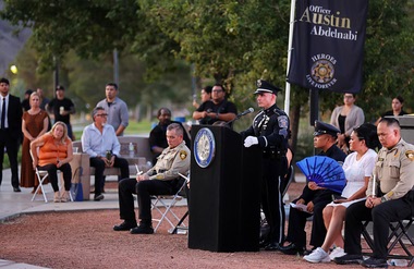 Vigil For Metro Police Officer Austin&nbsp;Abdelnabi