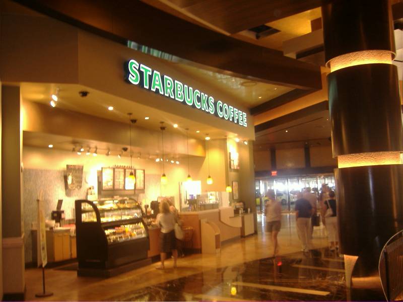 Starbucks inside Red Rock