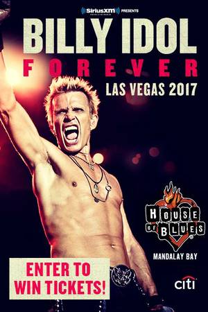 Enter to win tickets to Billy Idol: Forever March shows