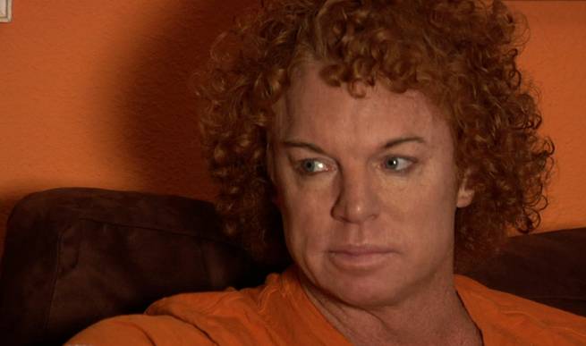 Backstage With Carrot Top