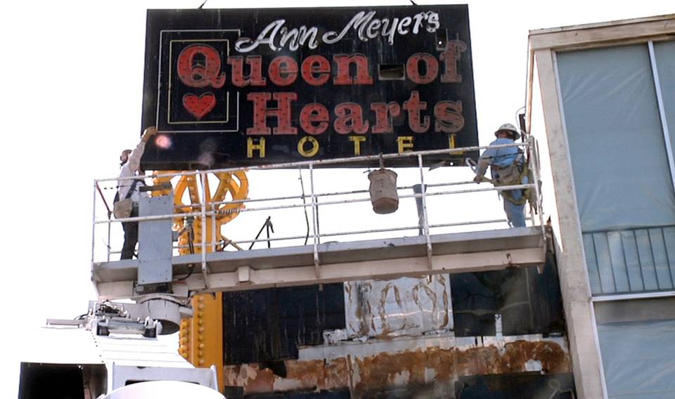 Demolition of the Queen of Hearts