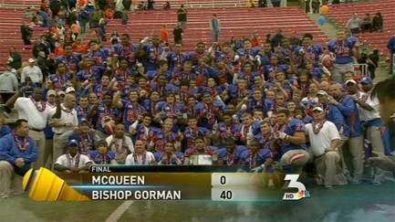 Bishop Gorman wins state football title