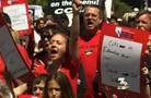 Education rally
