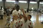 Local kids get chance to run with former Rebels