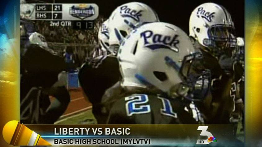 Liberty undefeated with 56-21 win over Basic