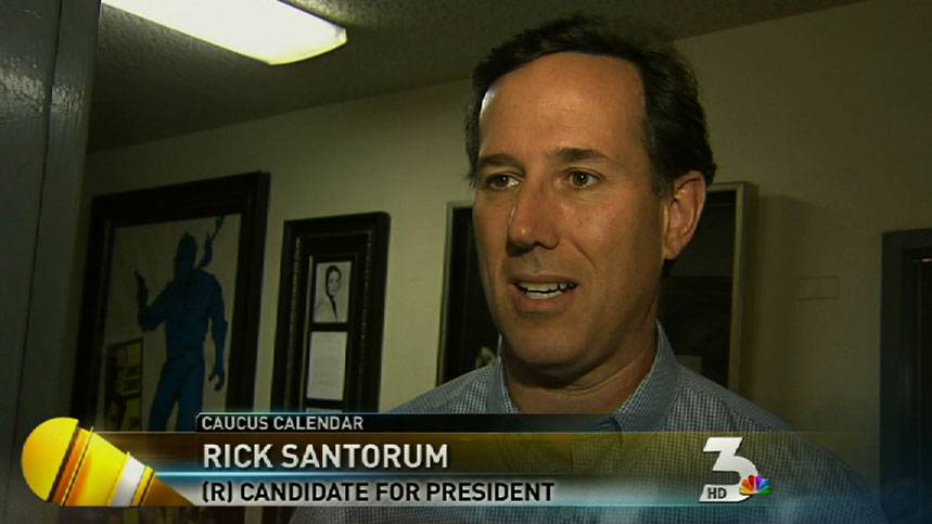 Rick Santorum plans to boycott Nevada caucus
