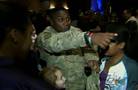 Troops come home
