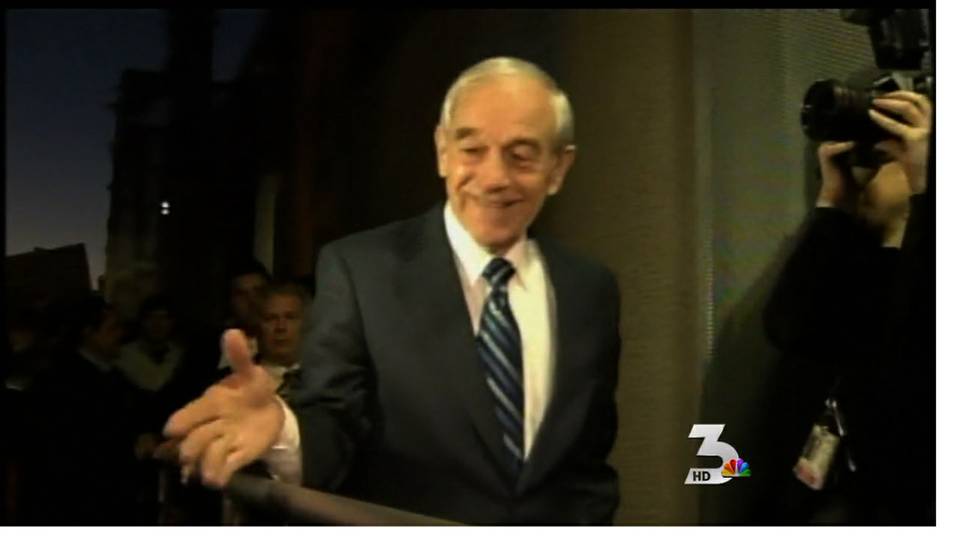 Ron Paul campaigns in Southern Nevada