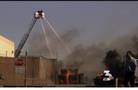 Firefighters fight recycling plant fire