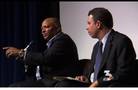 School district head meets with parents