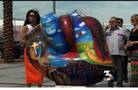 Heart sculptures support research hospital