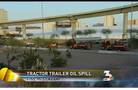 Wreck causes oil spill in Las Vegas