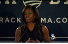 First lady makes campaign stop