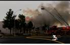 Firefighters battle blaze in northwest valley