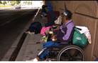 Homeless in Las Vegas battle rough conditions in rain
