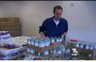 Students help collect food for the needy