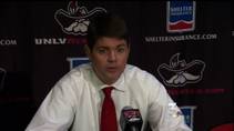 KSNV reports that UNLV basketball team has a long layoff before its game against Oregon, Nov. 20. 