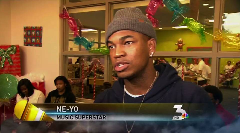 Ne-Yo visits Las Vegas school