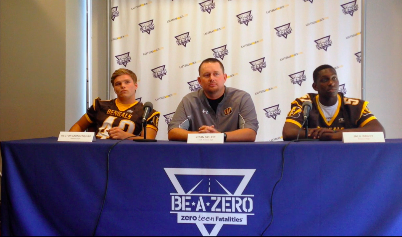 Photos: Bonanza High School football team receives new equipment